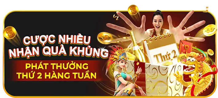 Ưu đãi hoàn trả cược thua không giới hạn mỗi tuần tại keo nha cai.men